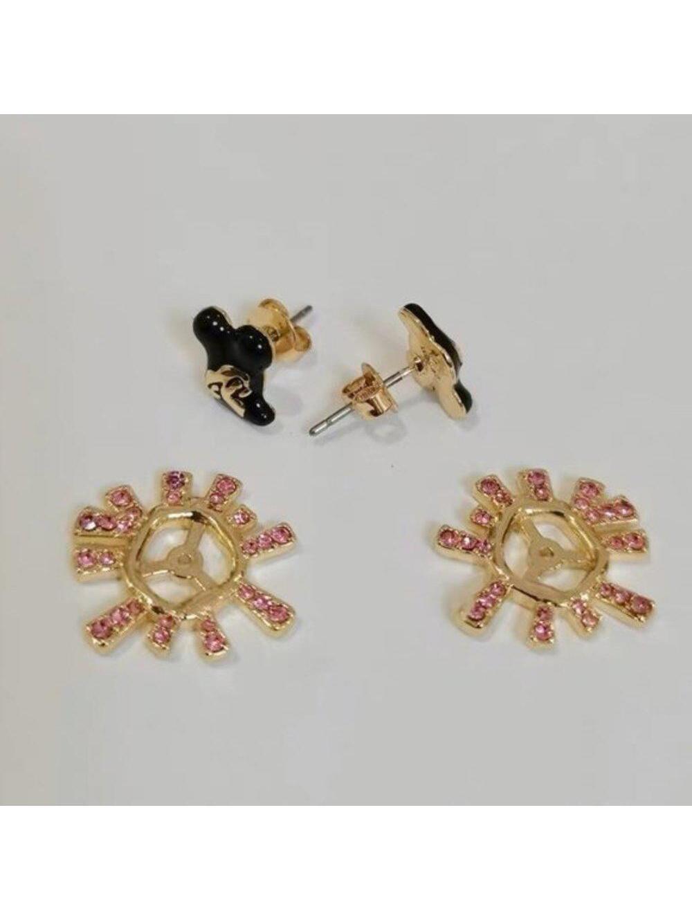 Coach Disney Mickey Mouse Stud Earrings - Picture 2 of 4